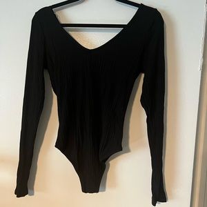 Black Long Sleeve Bodysuit